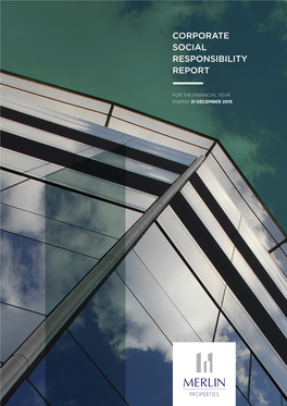 Corporate Social Responsibility Report