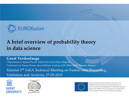 A Brief Overview of Probability Theory in Data Science by Geert