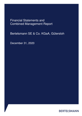 2020 Financial Statements for Bertelsmann SE & Co. Kgaa