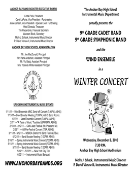 Winter Concert