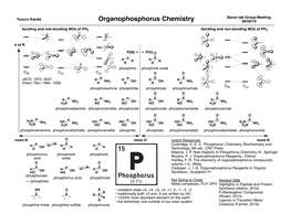 Organophosphorus Chemistry (Kanda, 2019)