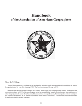 Handbook of the Association of American Geographers