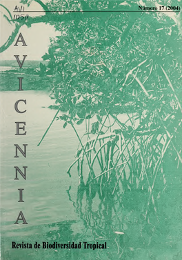 Avicennia : Revista De Ecología, Oceanología Y Biodiversidad Tropical