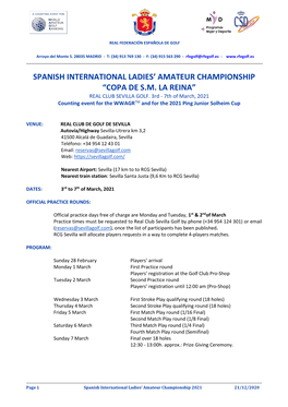 Spanish International Ladies' Amateur Championship