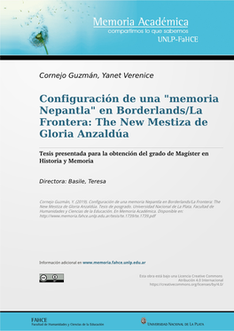 The New Mestiza De Gloria Anzaldúa