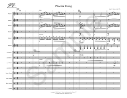 Sample Percussion Score