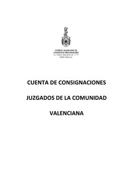 Cuentas De Consignaciones