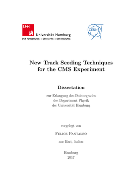 New Track Seeding Techniques for the CMS Experiment