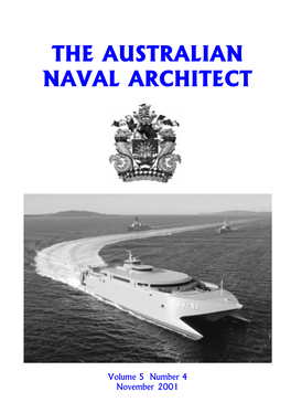 The Australian Naval Architect