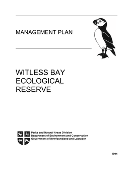 Witless Bay Ecological Reserve