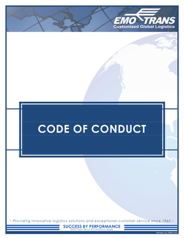 Code of Conduct