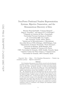 Non-Power Positional Number Representation Systems, Bijective Numeration, and the Mesoamerican Discovery of Zero