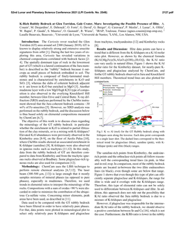 K-Rich Rubbly Bedrock at Glen Torridon, Gale Crater, Mars: Investigating the Possible Presence of Illite