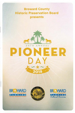 Broward County Pioneer Day 2018