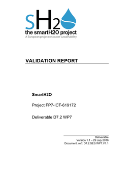 Validation Report