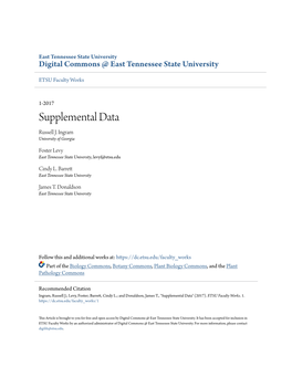 Supplemental Data Russell J