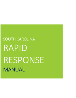 Rapid Response Manual 2 | P a G E