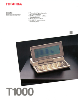 T1000 Datasheet BT100AO 5/87