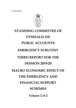 Standing Committee of Tynwald on Public Accounts Emergency