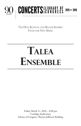 Talea Ensemble