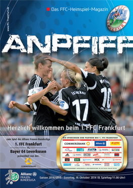 Das FFC-Heimspiel-Magazin