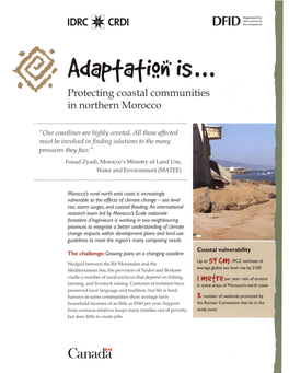 Protecting Coastal Communities in Northern Morocco
