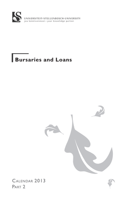 Bursaries and Loans