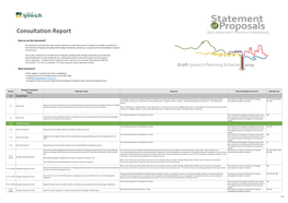 Consultation Report