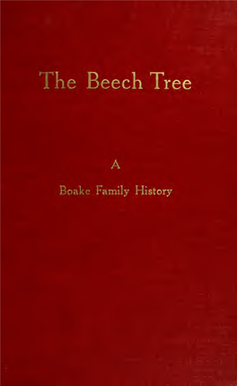 A History and Genealogy of the Boake Family of England