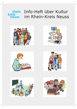 Info-Heft Über Kultur Im Rhein-Kreis Neuss (Leichte Sprache)