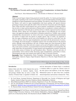 511 Review Article: the Maximus of Necessity and Its Application To