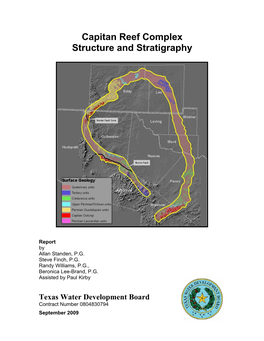 Capitan Reef Complex Structure and Stratigraphy