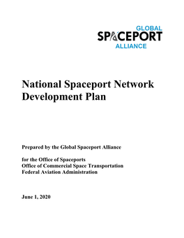 National Spaceport Network Development Plan