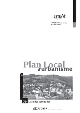 Plan Local D’Urbanisme