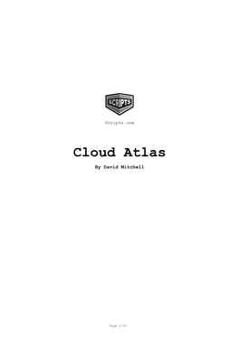 Cloud Atlas Movie Script in PDF Format