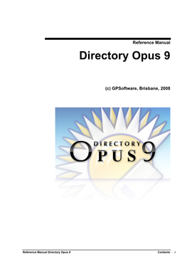 Directory Opus 9