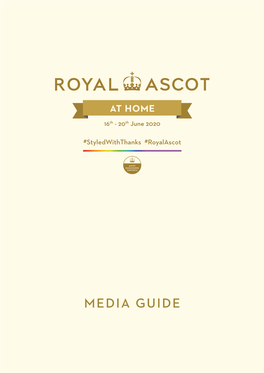 Royal Ascot 2020 Media Guide