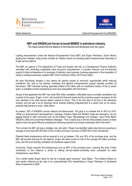 NEF Engen Media Release (FINAL)