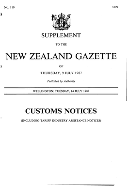 New Zealand Gazette