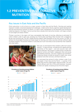 1.2 Preventive and Curative Nutrition Services