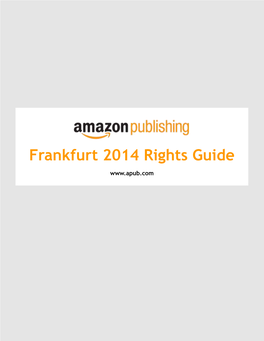Frankfurt 2014 Rights Guide