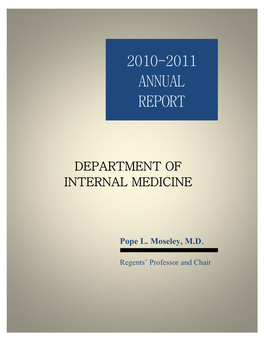 2010-2011 Annual Report