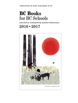 BC Books for BC Schools 2016/17