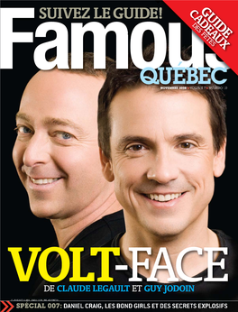 Famousquébec NOVEMBRE 2008 VOLUME 7 NUMÉRO 10