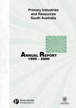 Primary Industries and Resources South Australia