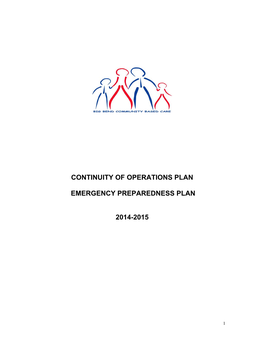 Continuity of Operations Plan Emergency