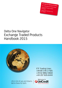 Exchange Traded Products Handbook 2015