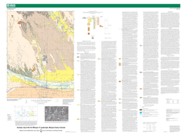 Geologic Map of the Fort Morgan 7.5' Quadrangle, Morgan County, Colorado