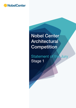 Nobel Center Architectural Competition