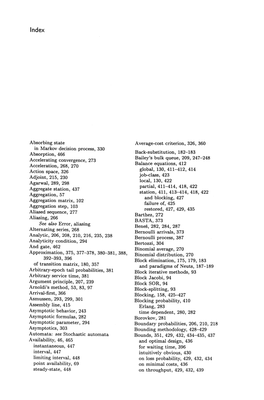 Absorbing State in Markov Decision Process, 330 Absorption, 466